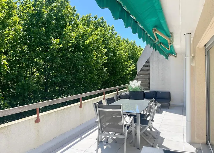 Pgh N23 - Golf, Piscine, Grande Terrasse, Parking * لا غراند موت